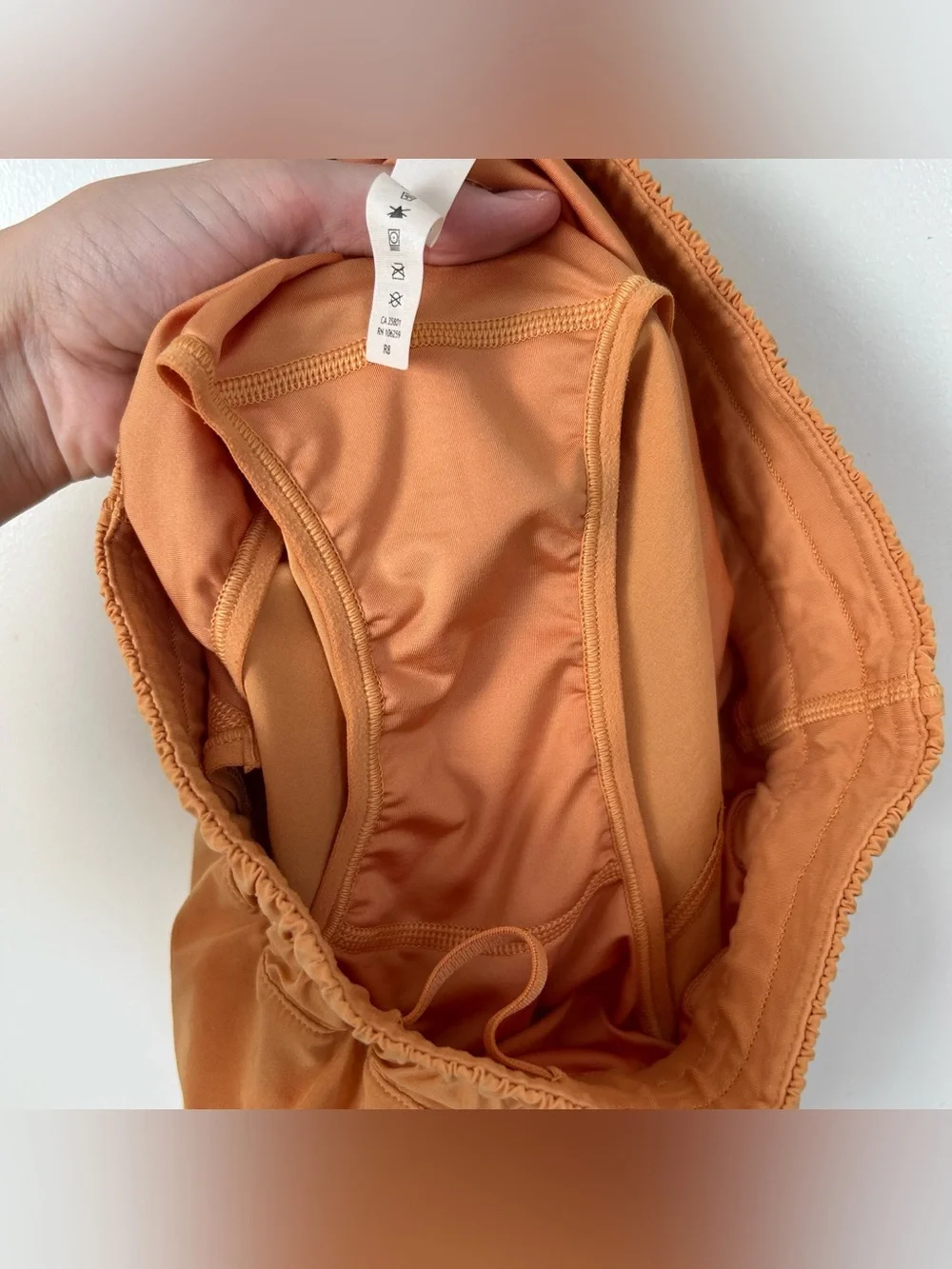 Lululemon Track That Short 5” Monarch Orange Size 4